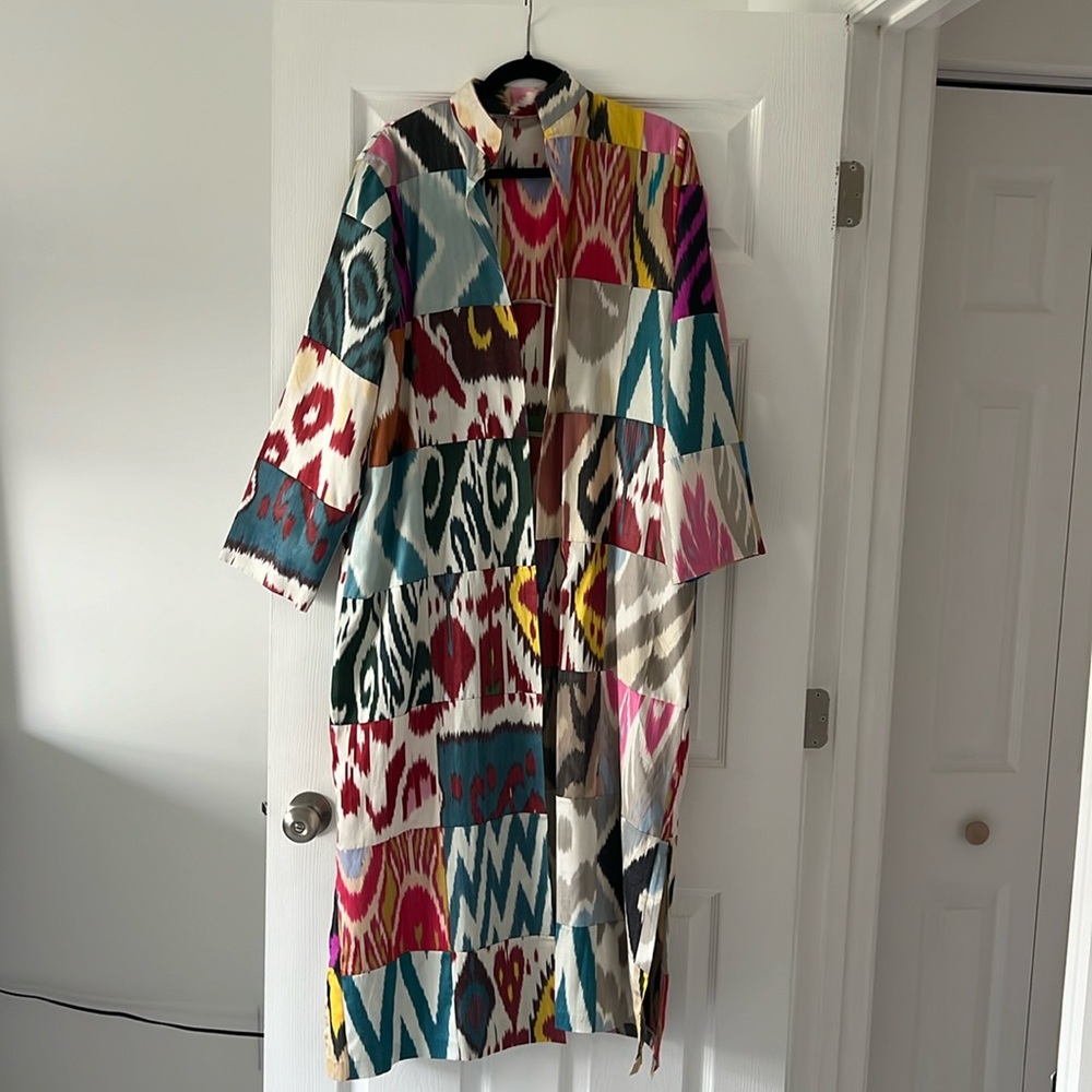 NWT Silk kimono one size